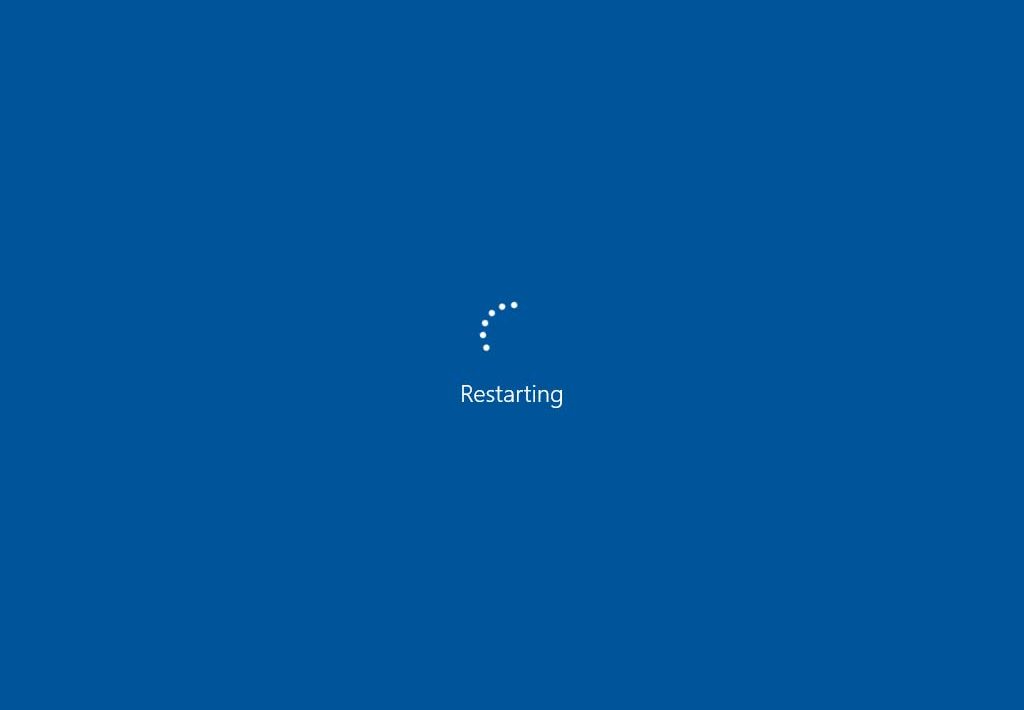 Windows 10 Stuck in Restart