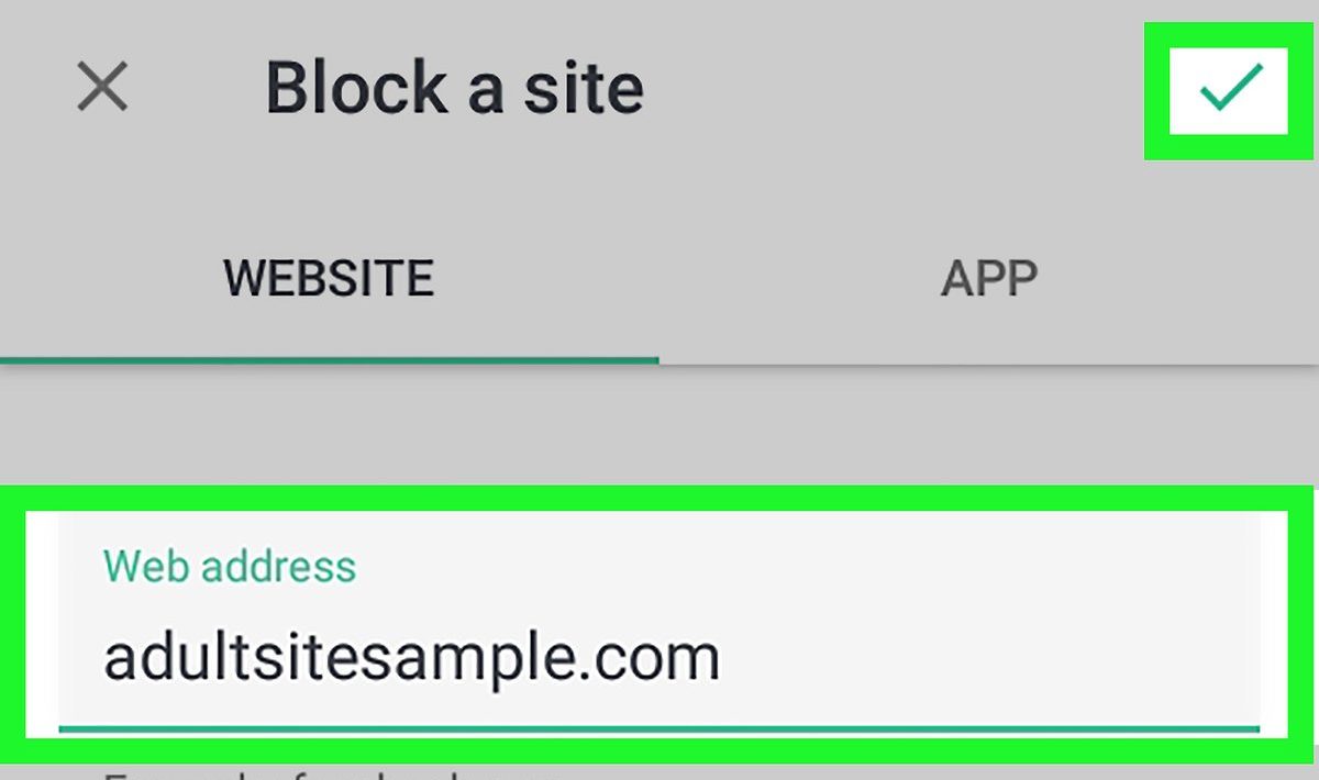 how to block a website