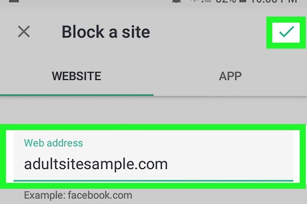 how to block a website