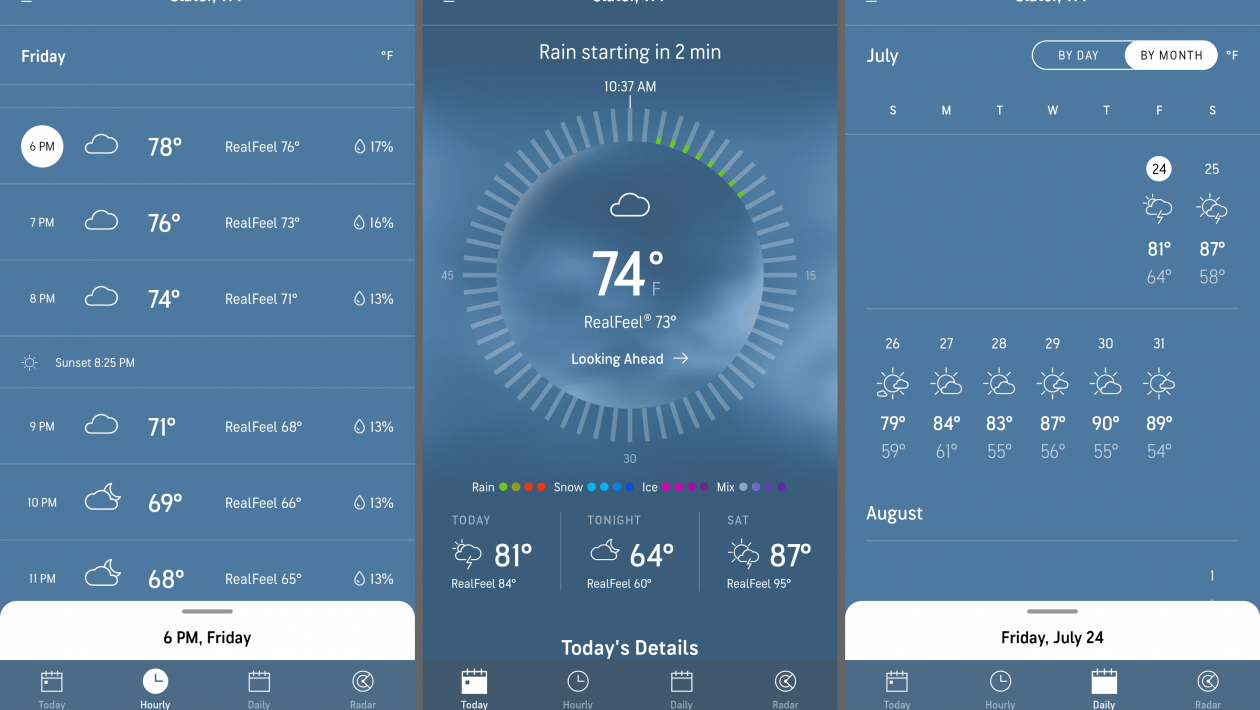 best weather app for android